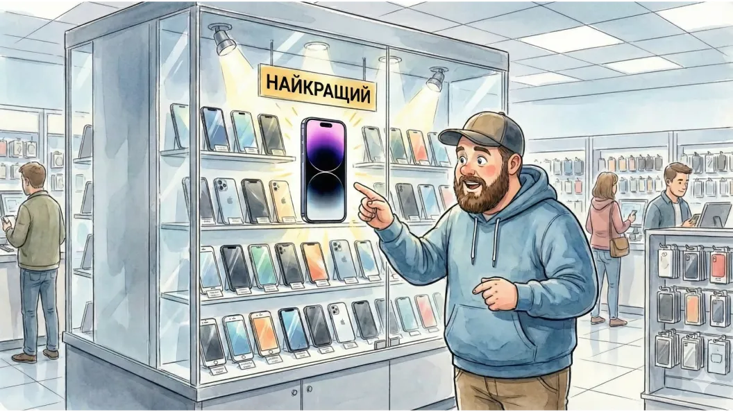 Повний приклад товарного опису за AIDA(S) — структурування контенту для опису смартфону